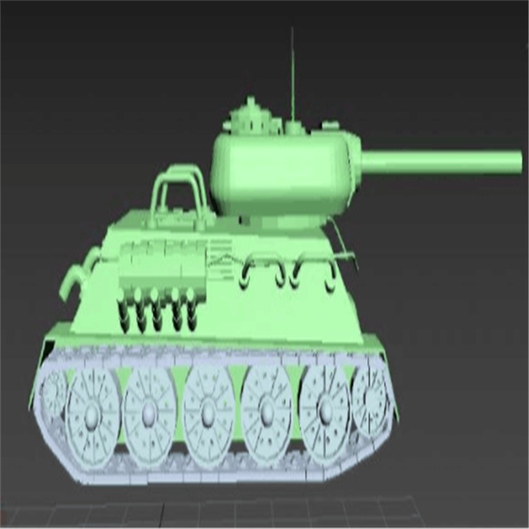 三山充气军用坦克模型